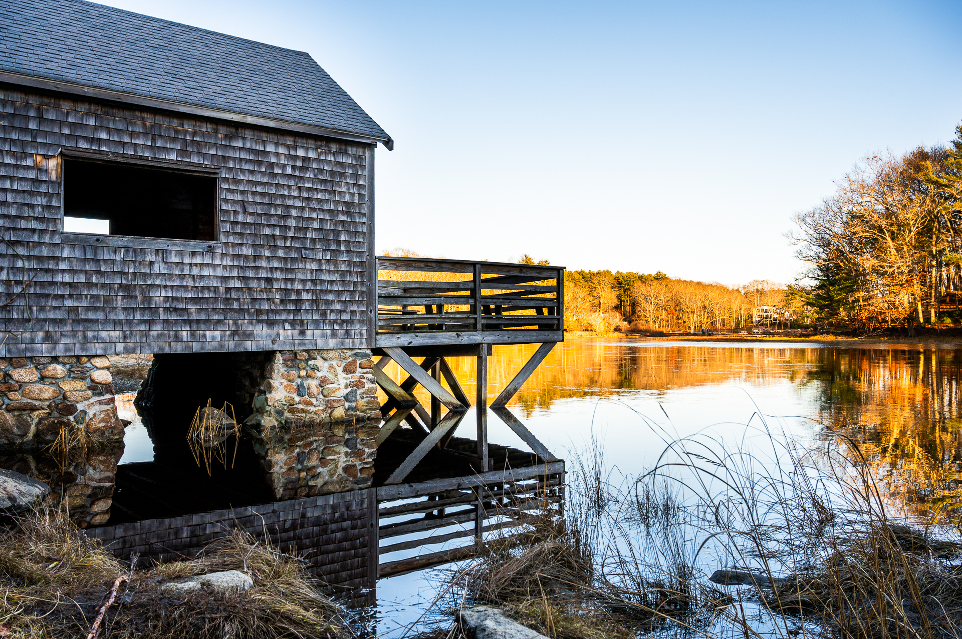 Norris reservation boat house