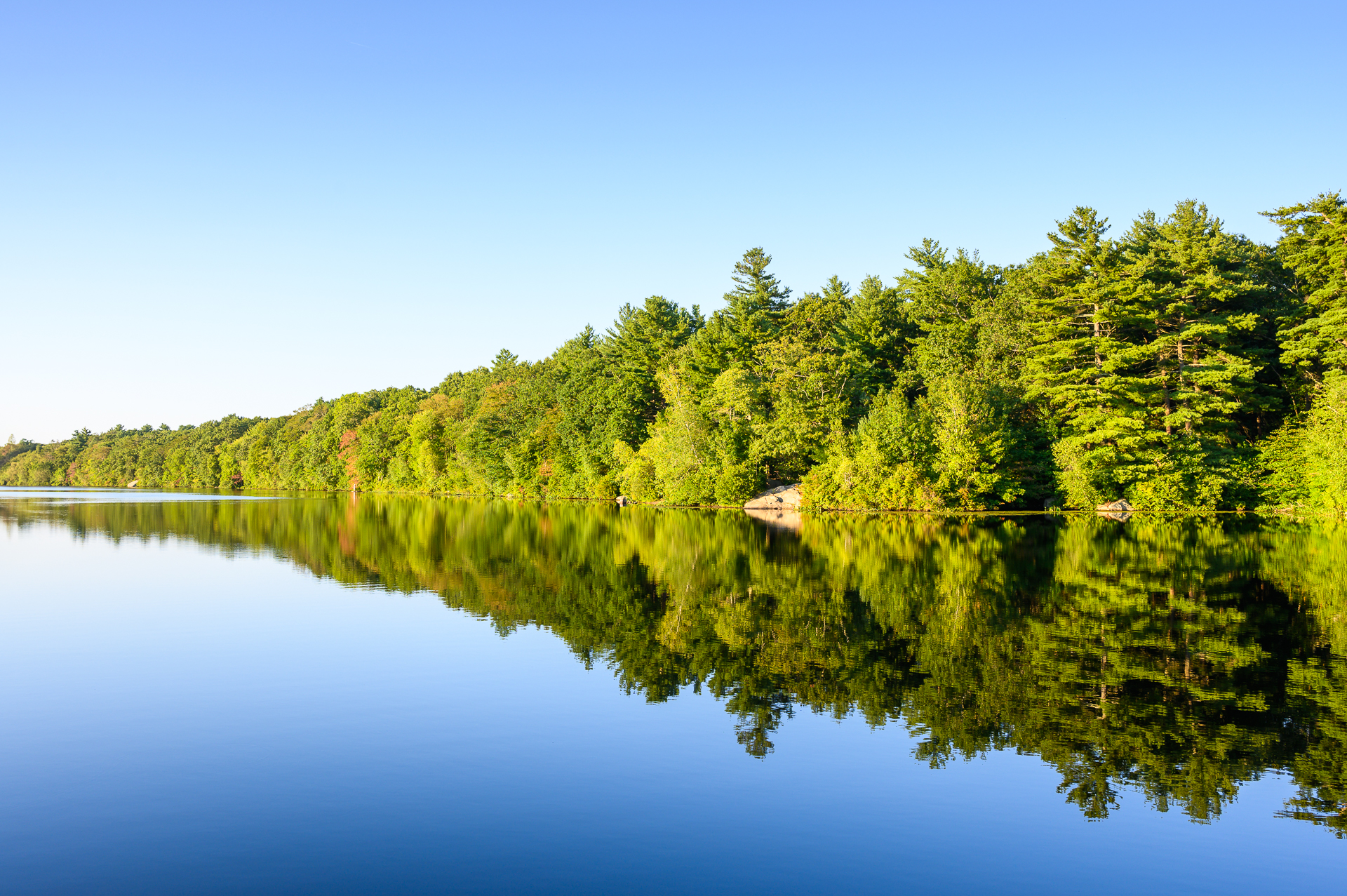 Cleveland Pond at Ames Nowell State Park