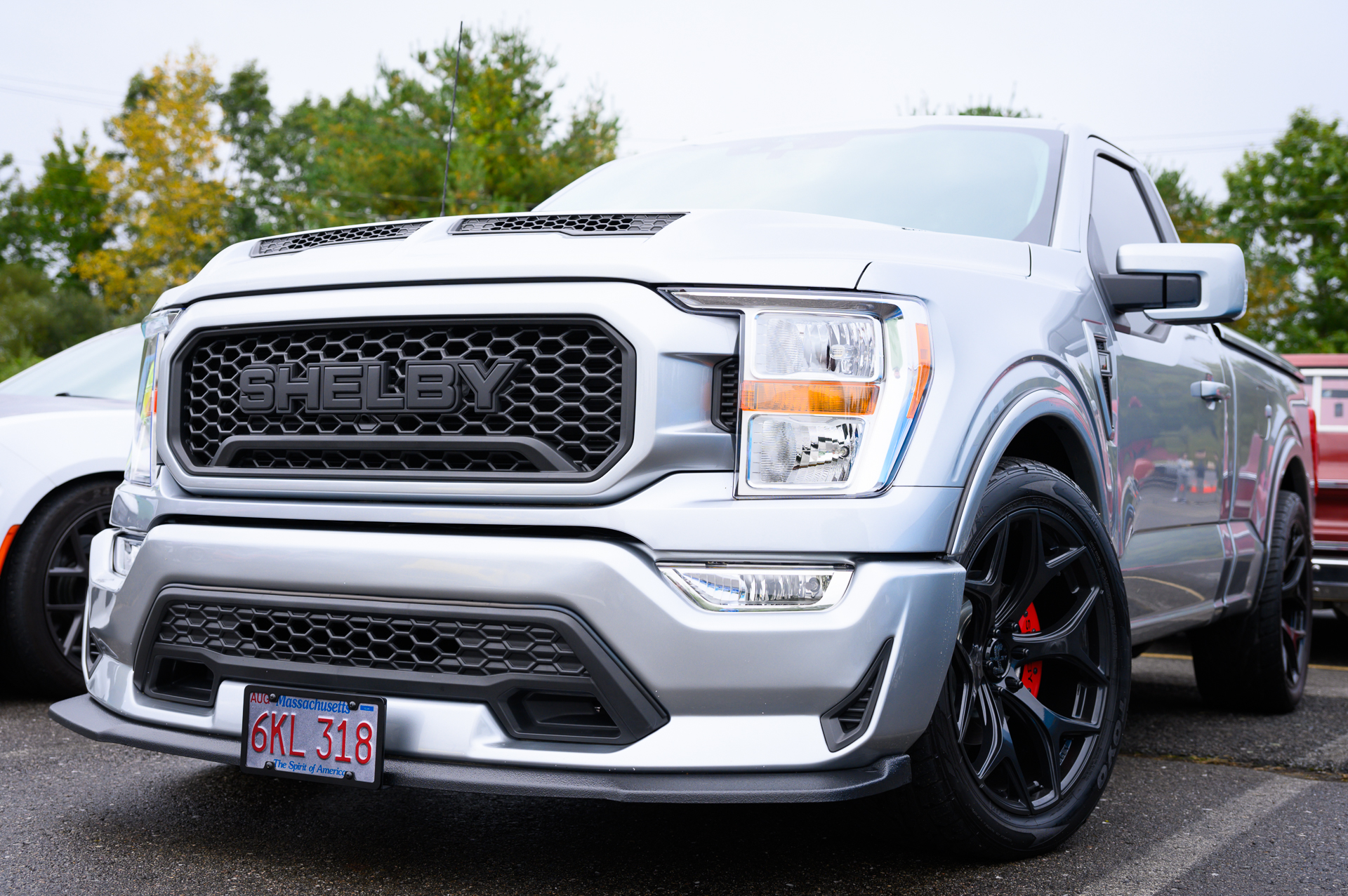 A Ford Shelby truck at the Boch Exotics Cars and Coffee car show.