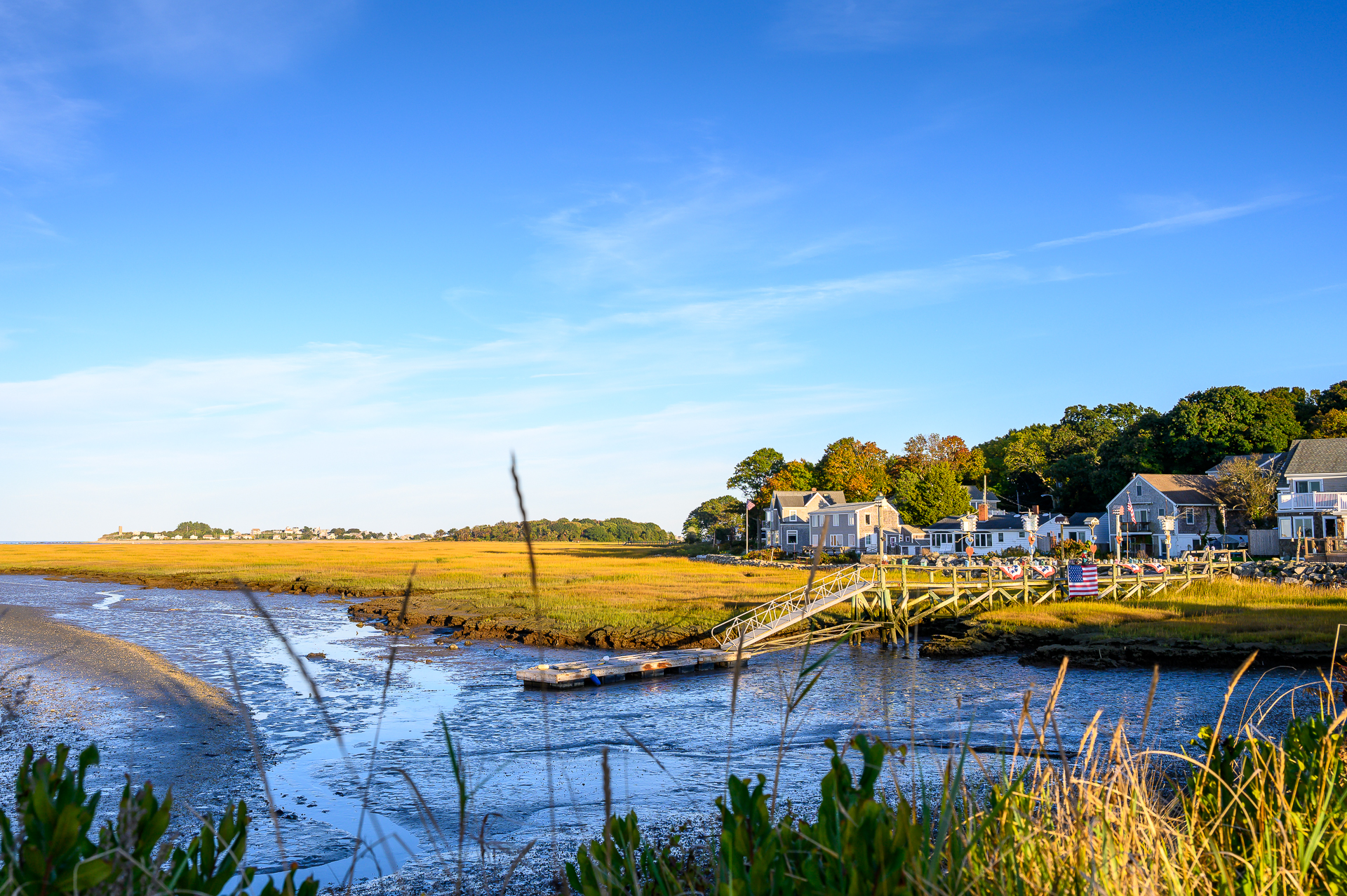 Low tide at Damon's point.