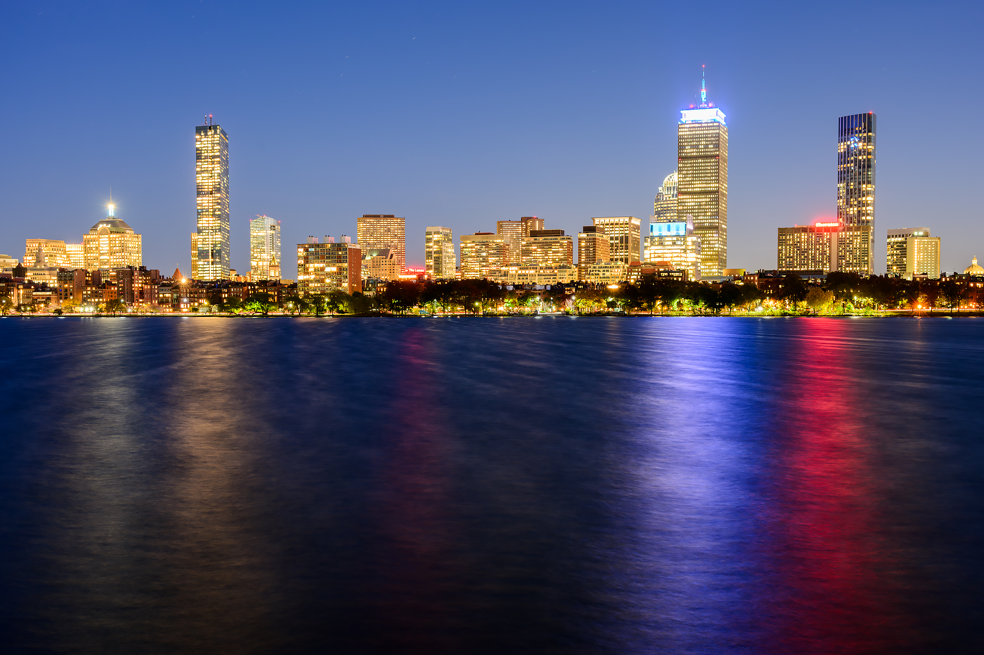 Boston at Dusk