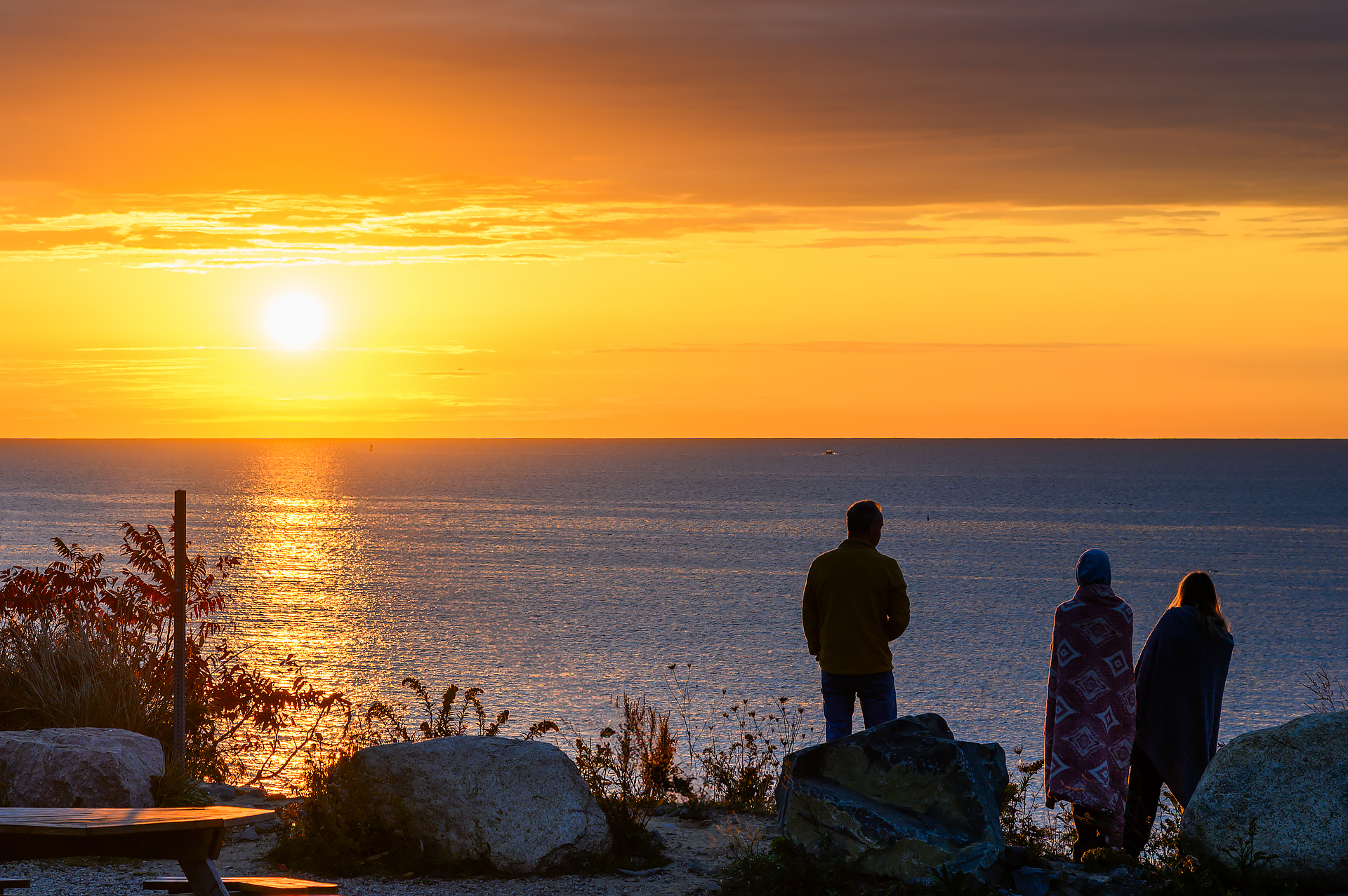 Sunrise at Manomet Point