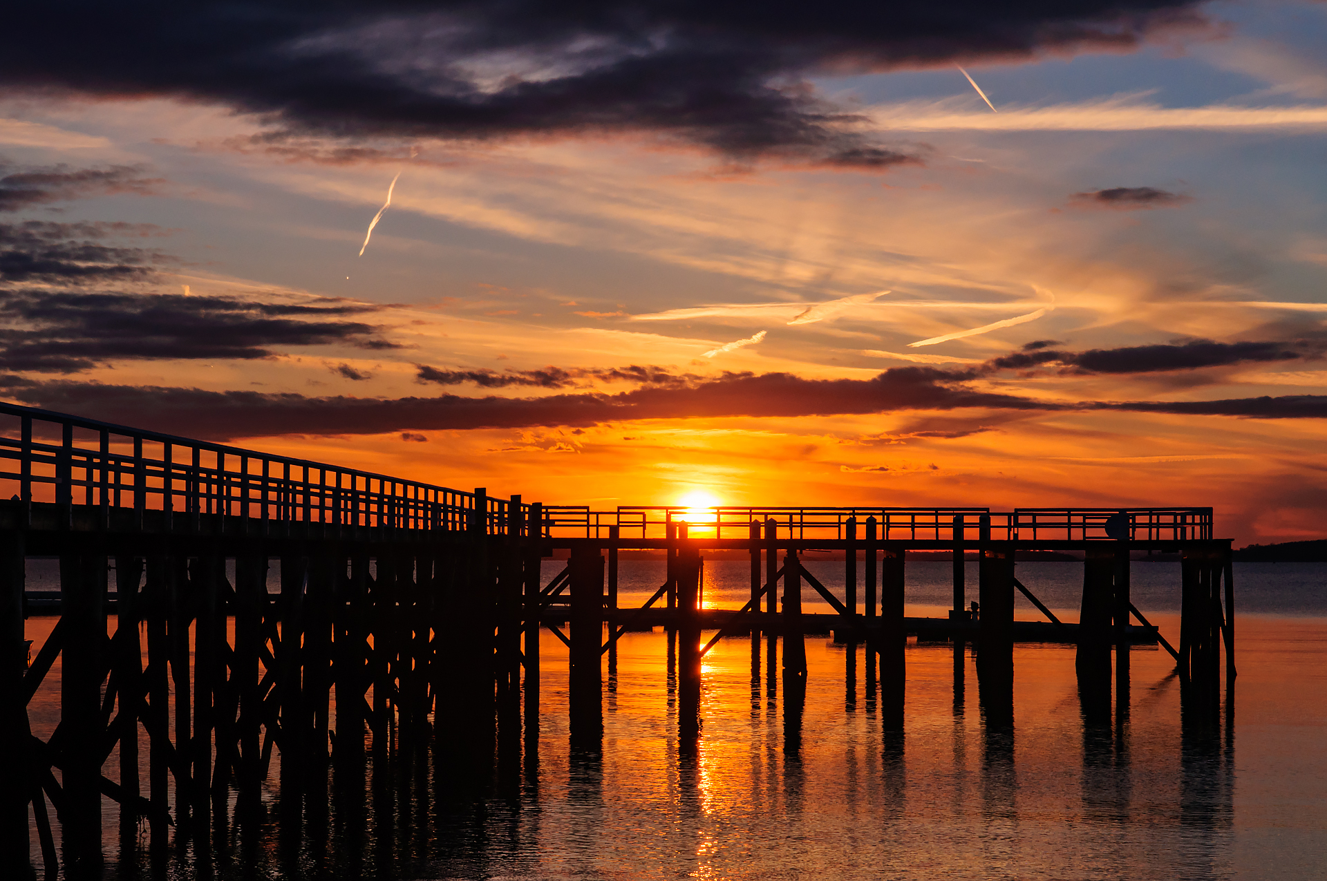 Golden Hour at the Pier