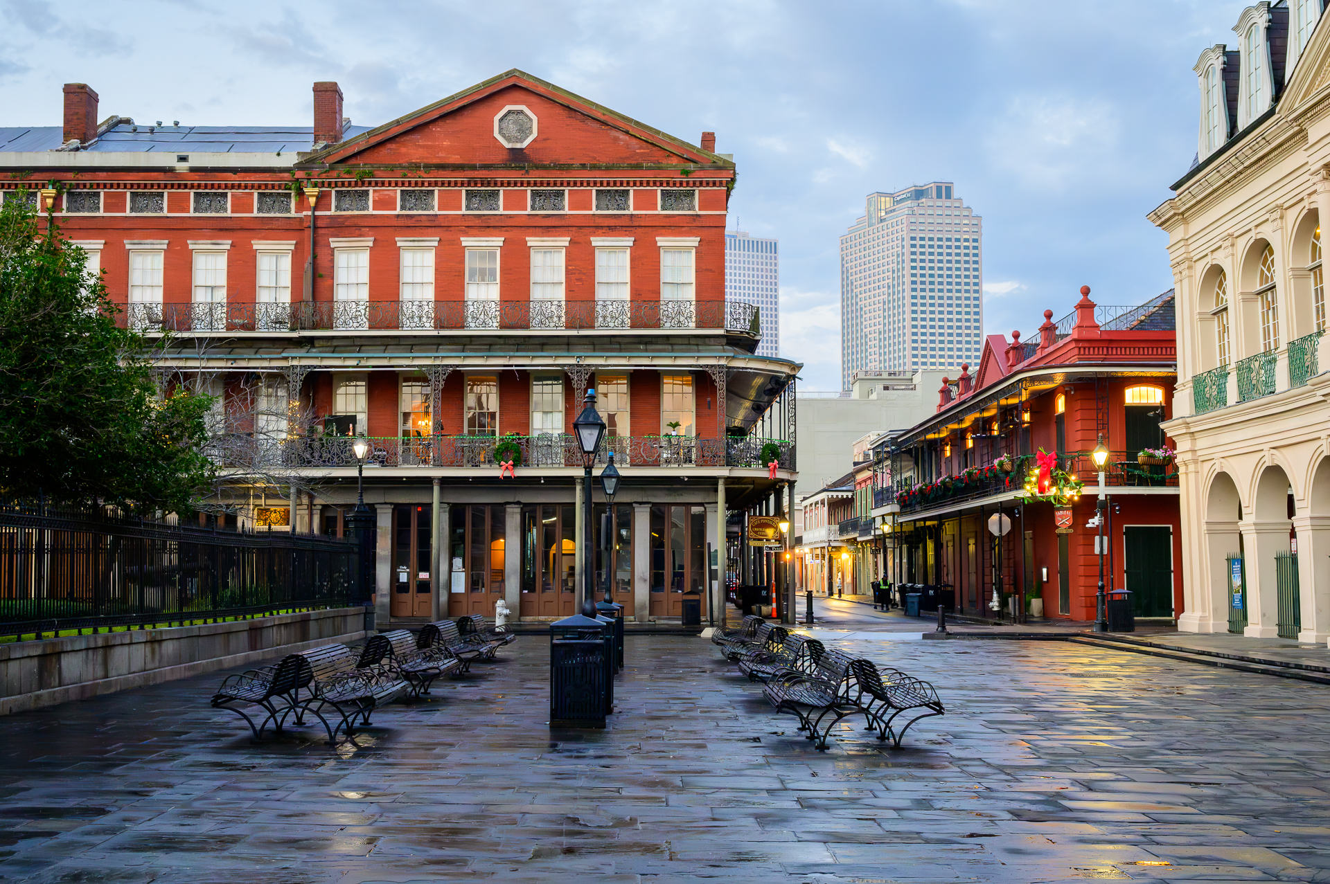 A Quiet Christmas Morning in New Orleans