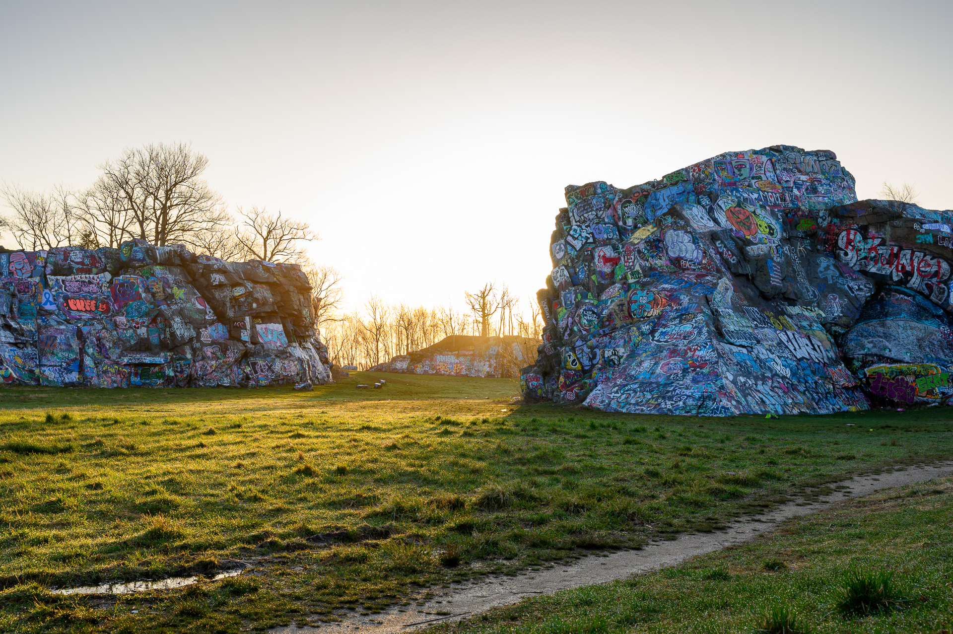 Early Light at Quincy Quarries Reservation