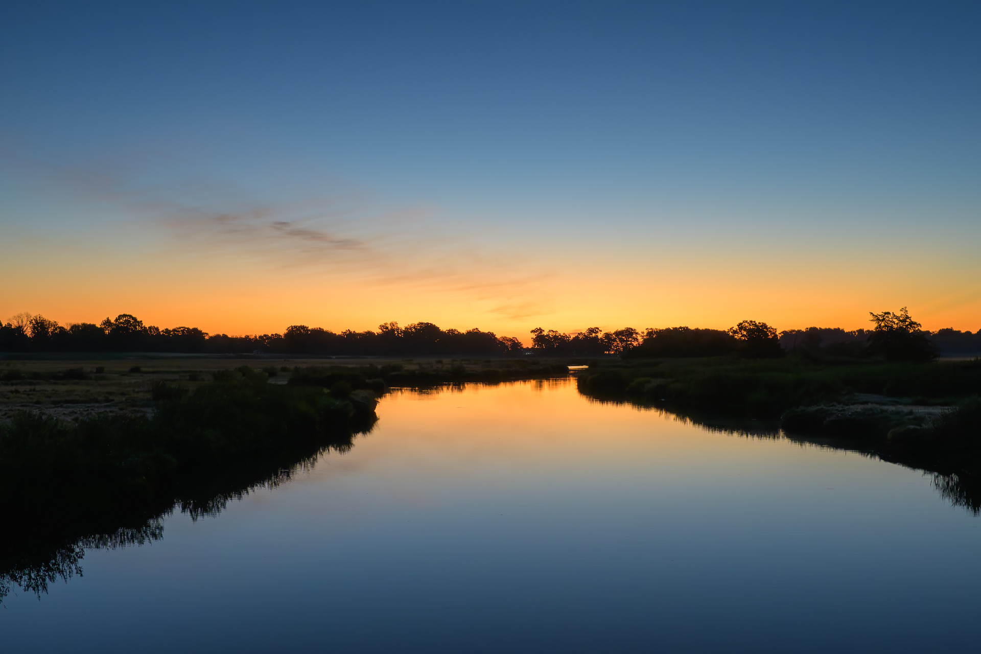 Morning Calm Over the Marsh
