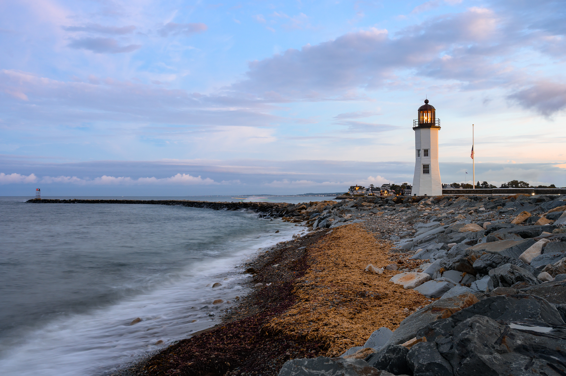 Sunset Watch at Scituate Lighthouse
