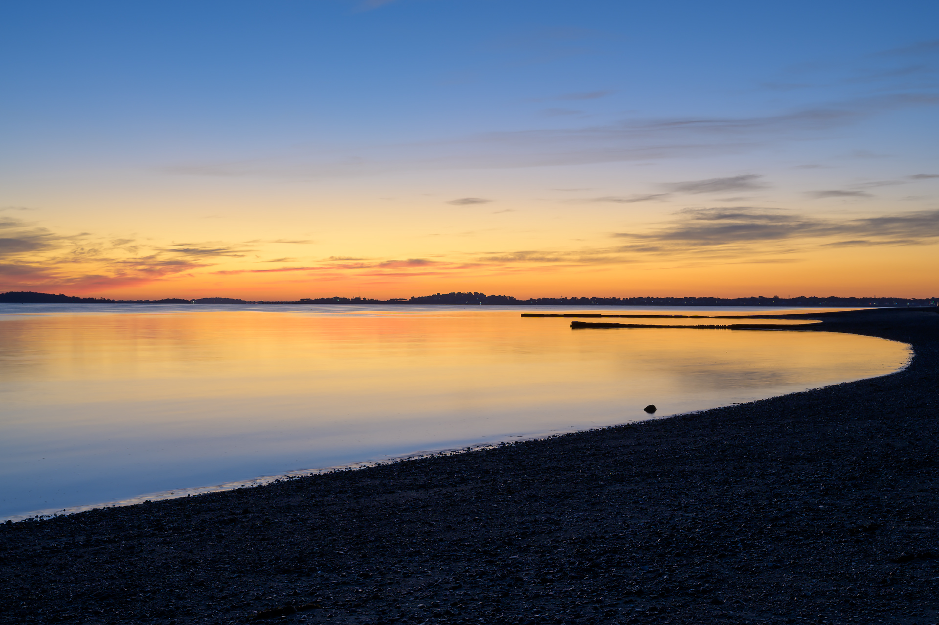 Sunrise Over Wollaston Beach
