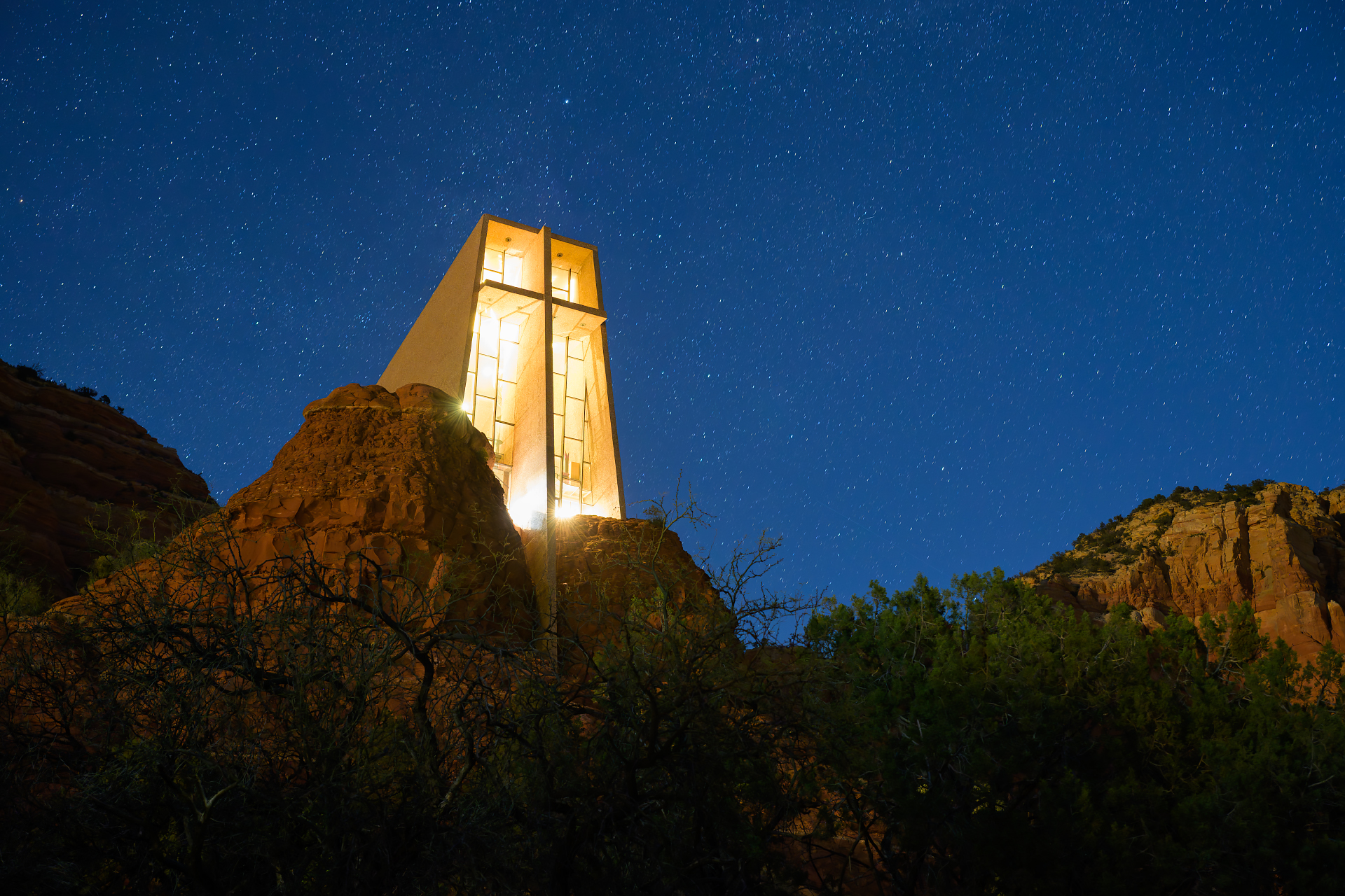 Chapel of the Holy Cross, Sedona — Built Into the Rock