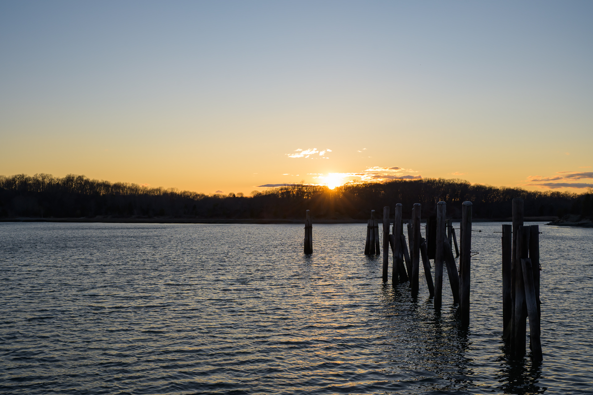Sunset at Bare Cove Park