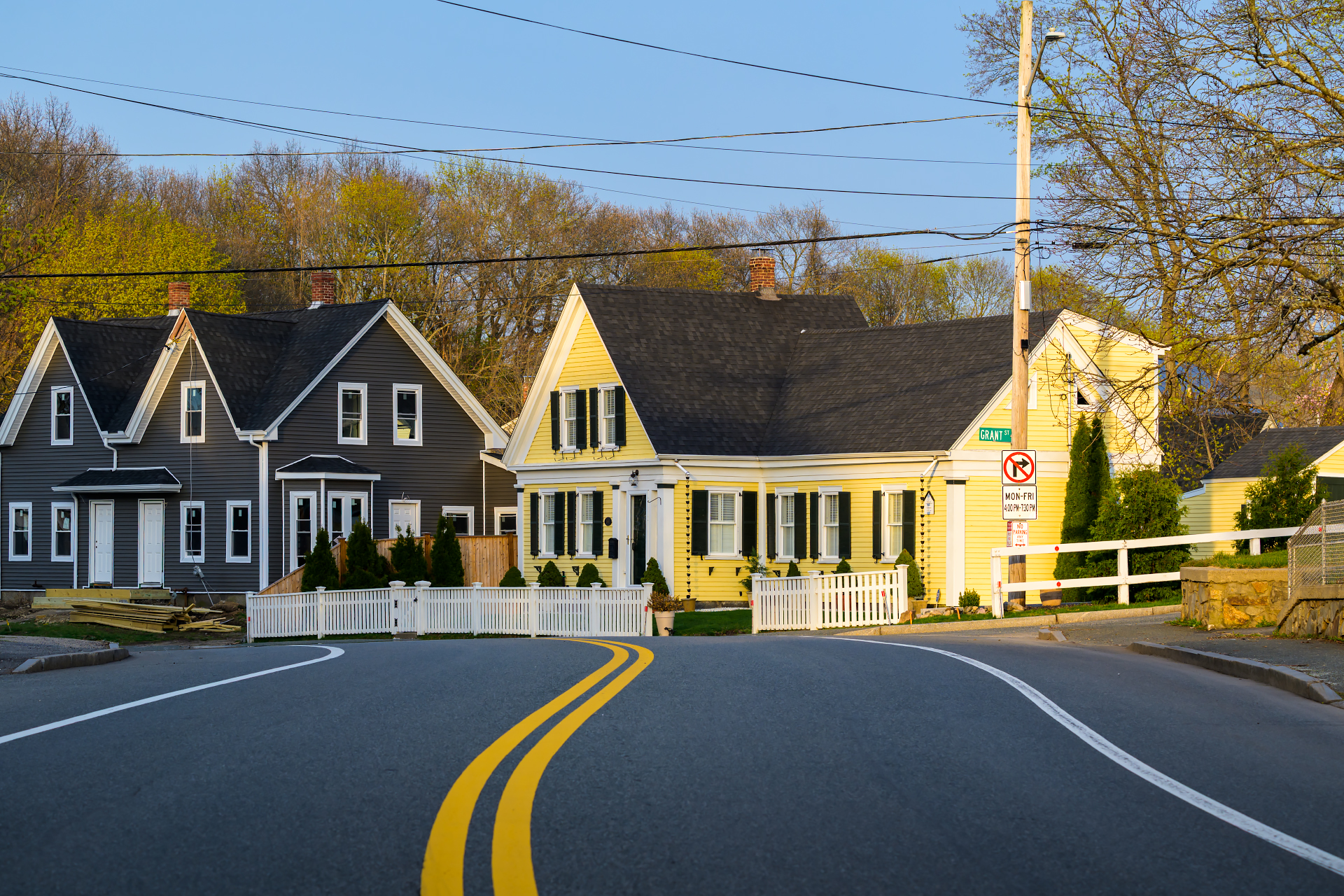 The Yellow House on Grant Street