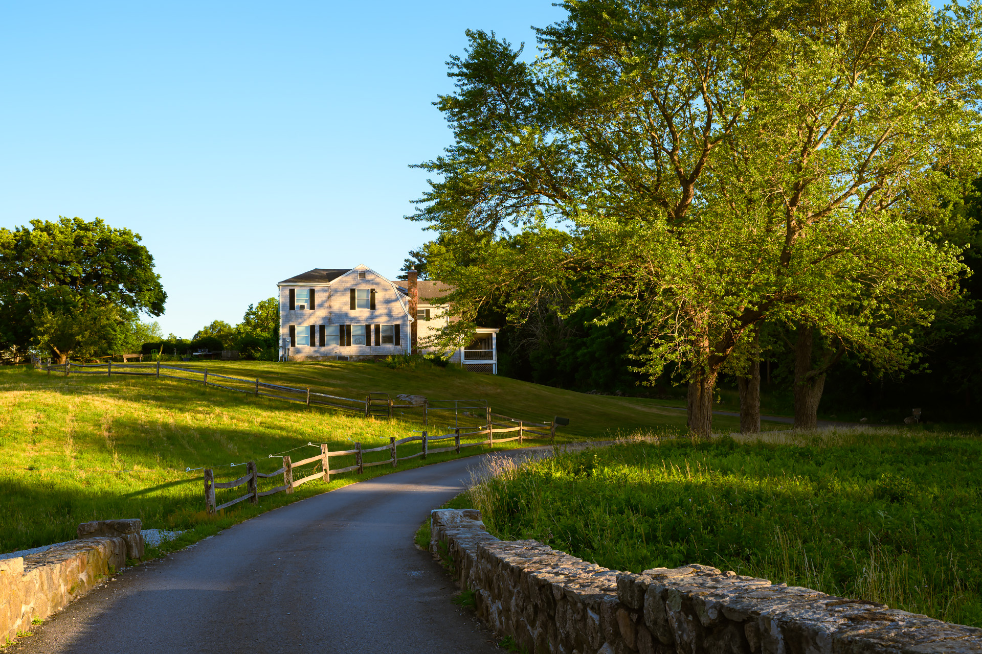 Golden Hour at Weir River Farm
